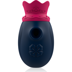 INTENSE - CLITORIS STIMULATOR 10 SUCTION AND LICKING MODES - BLUE