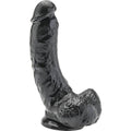 GET REAL - DILDO 20,5 CM WITH BALLS BLACK product image