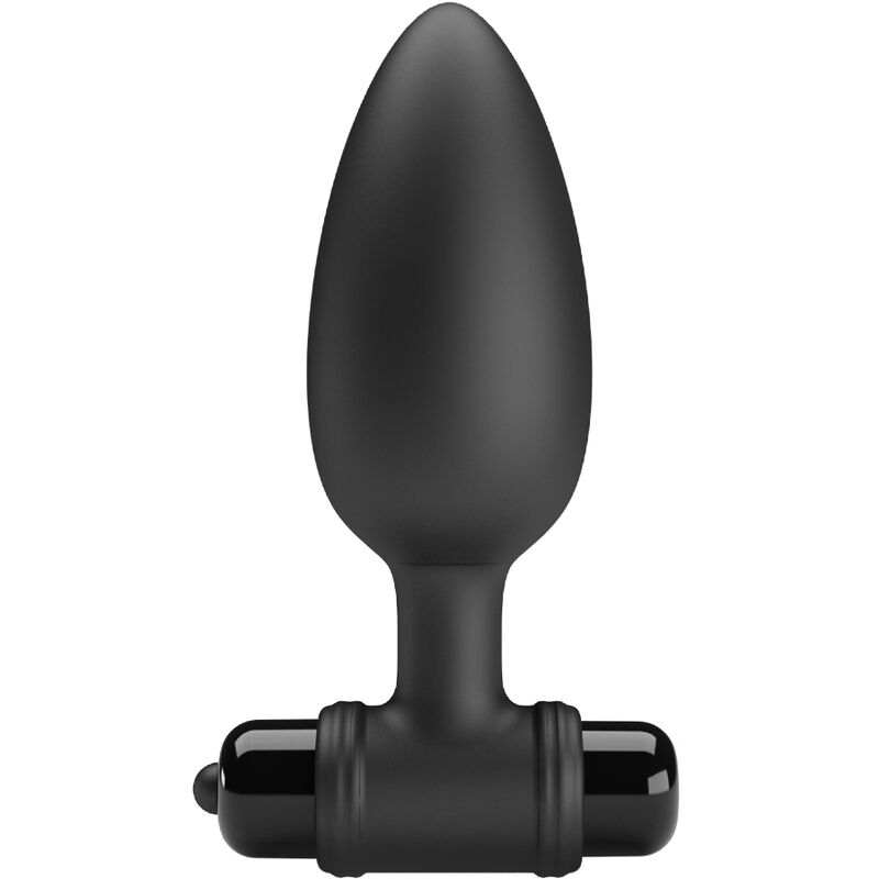 PRETTY LOVE - VIBRA BUTT PLUG 2 ANAL PLUG 10 VIBRATIONS BLACK product image