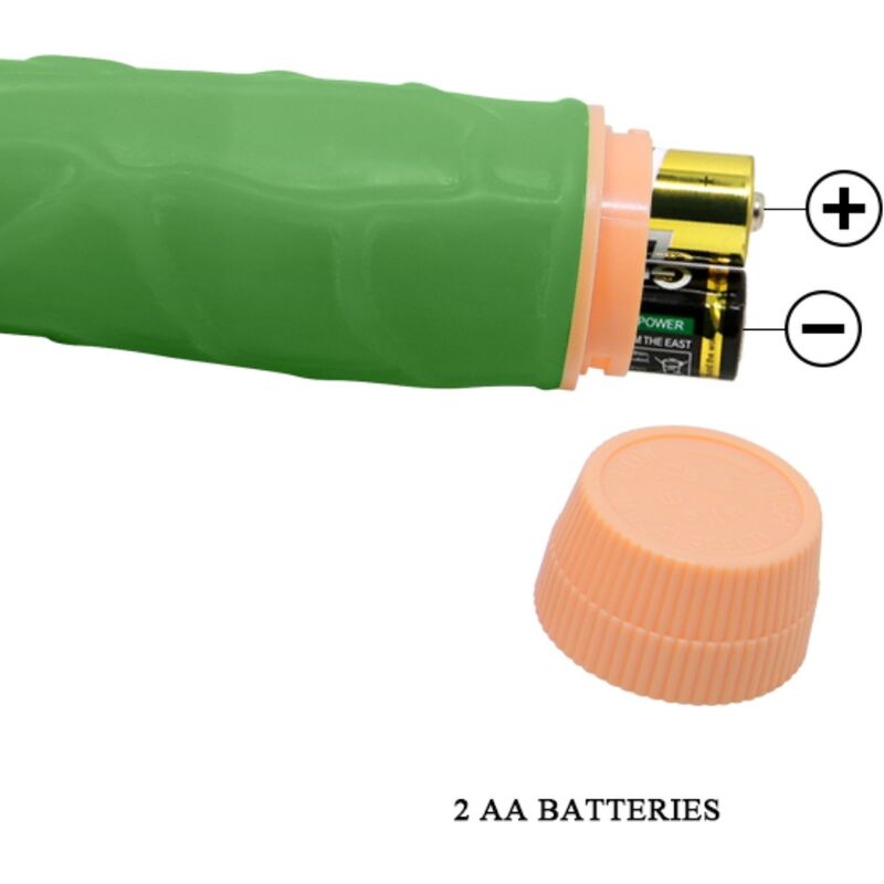BAILE - BILL REALISTIC VIBRATOR 22.5 CM GREEN