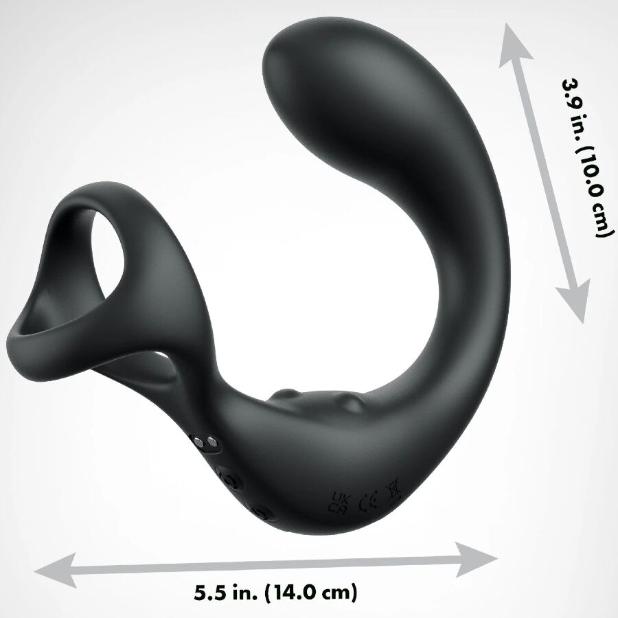 ANAL FANTASY ELITE COLLECTION - VIBRATING ANAL MASSAGER WITH REMOTE CONTROL