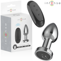 INTENSE - ANAL PLUG 10 VIBRATIONS METAL WITH REMOTE CONTROL M