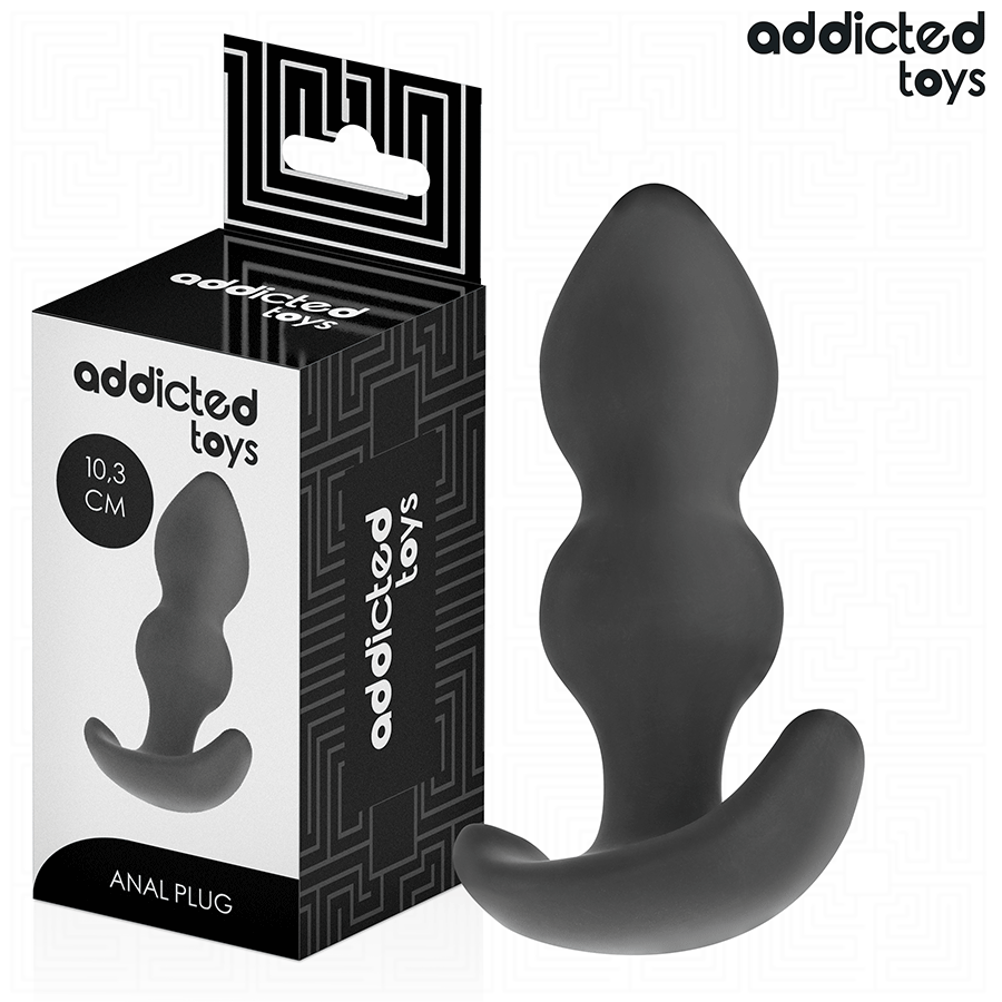 ADDICTED TOYS - ANAL PLUG SILICONE SIZE S 10.3 CM product image