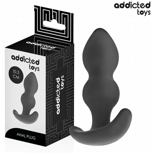 ADDICTED TOYS - ANAL PLUG SILICONE SIZE S 10.3 CM product image