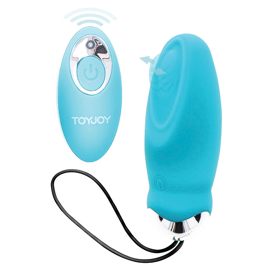 TOYJOY - HAPPINESS I'M SO EGGCITED REMOTE CONTROL VIBRATOR BLUE product image