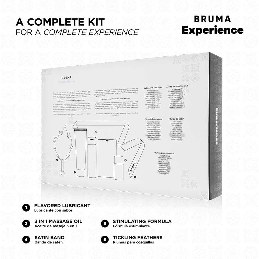 BRUMA XPERIENCE - SWEET STRAWBERRY TEMPTATION KIT WITH ORGASM ENHANCER