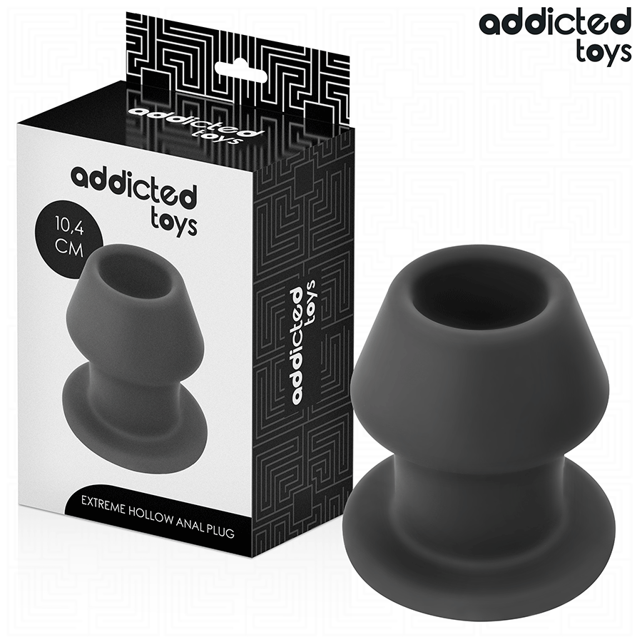 ADDICTED TOYS - EXTREME HOLLOW ANAL PLUG SILICONE SIZE L 10.4 CM product image