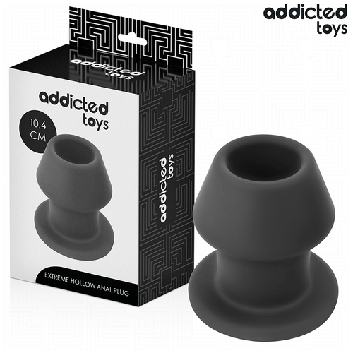 ADDICTED TOYS - EXTREME HOLLOW ANAL PLUG SILICONE SIZE L 10.4 CM product image