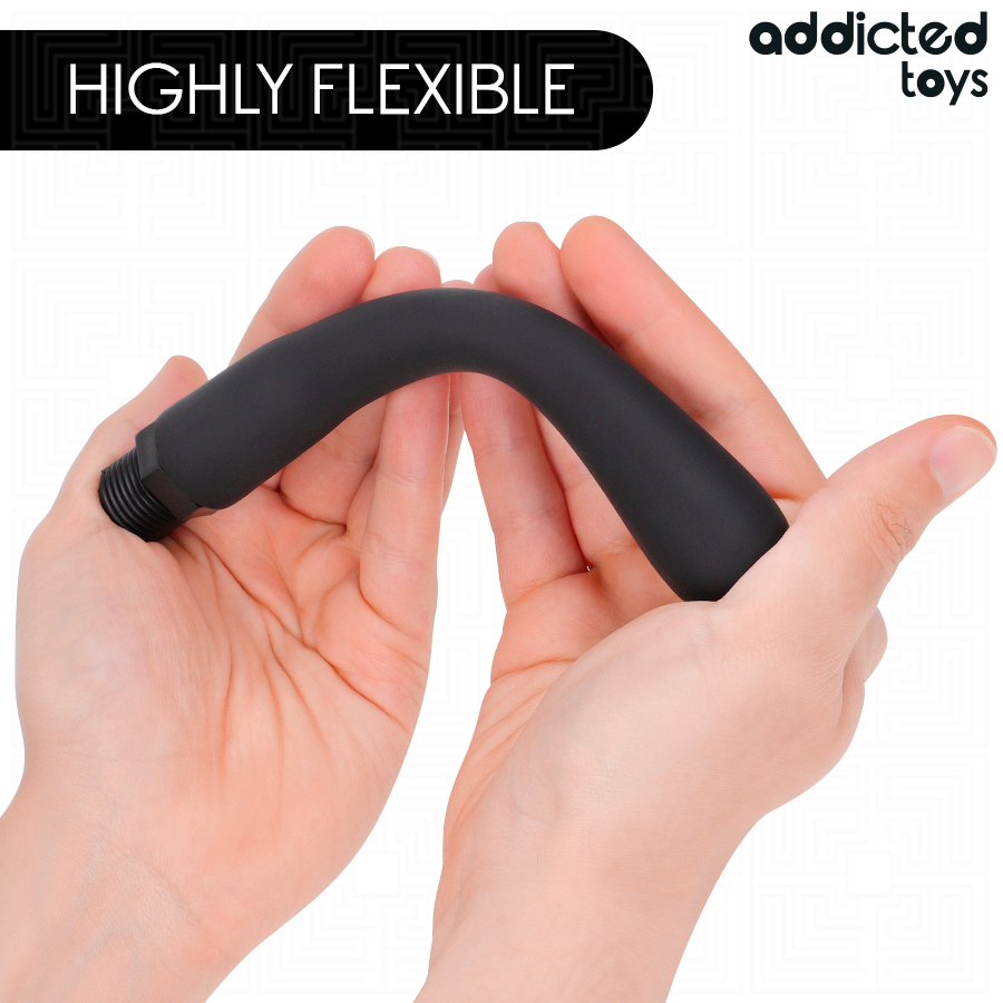 ADDICTED TOYS - ANAL CLEANER WITH UNIVERSAL ADAPTER MODEL 4