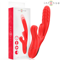 INTENSE - KAROL MULTIFUNCTION VIBRATOR THRUST & STIMULATION & STIMULATING WAVES RED