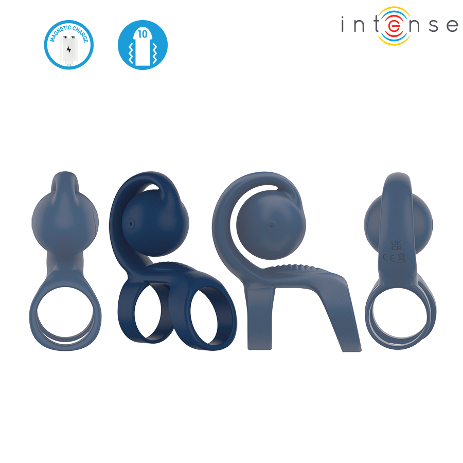 INTENSE - TYSON COCK RING WITH VIBRATING BALL Ø 3.2 CM