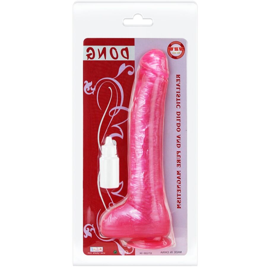 BAILE - REALISTIC PINK DILDO DONG WITH SUCTION CUP product image