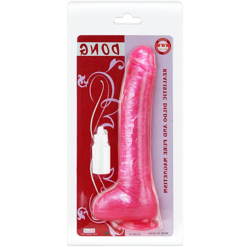 BAILE - REALISTIC PINK DILDO DONG WITH SUCTION CUP product image