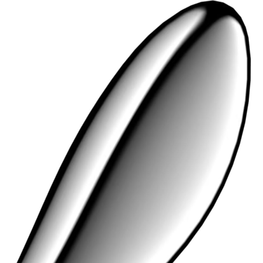 SATISFYER - STAR FORCE 3 STAINLESS STEEL DOUBLE-ENDED DILDO