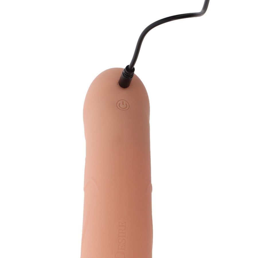 HIDDEN DESIRE - INFERNO VIBRATING PENIS SLEEVE STRAP-ON  16 CM