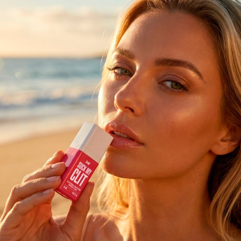 INTT - SUCK MY CLIT SUCTION EFFECT GEL WILD STRAWBERRY 15 ML